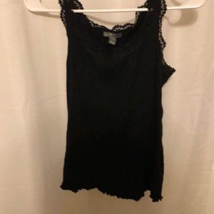 Black Lacy tank top